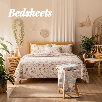 Queen/Double Flat Bedsheets
