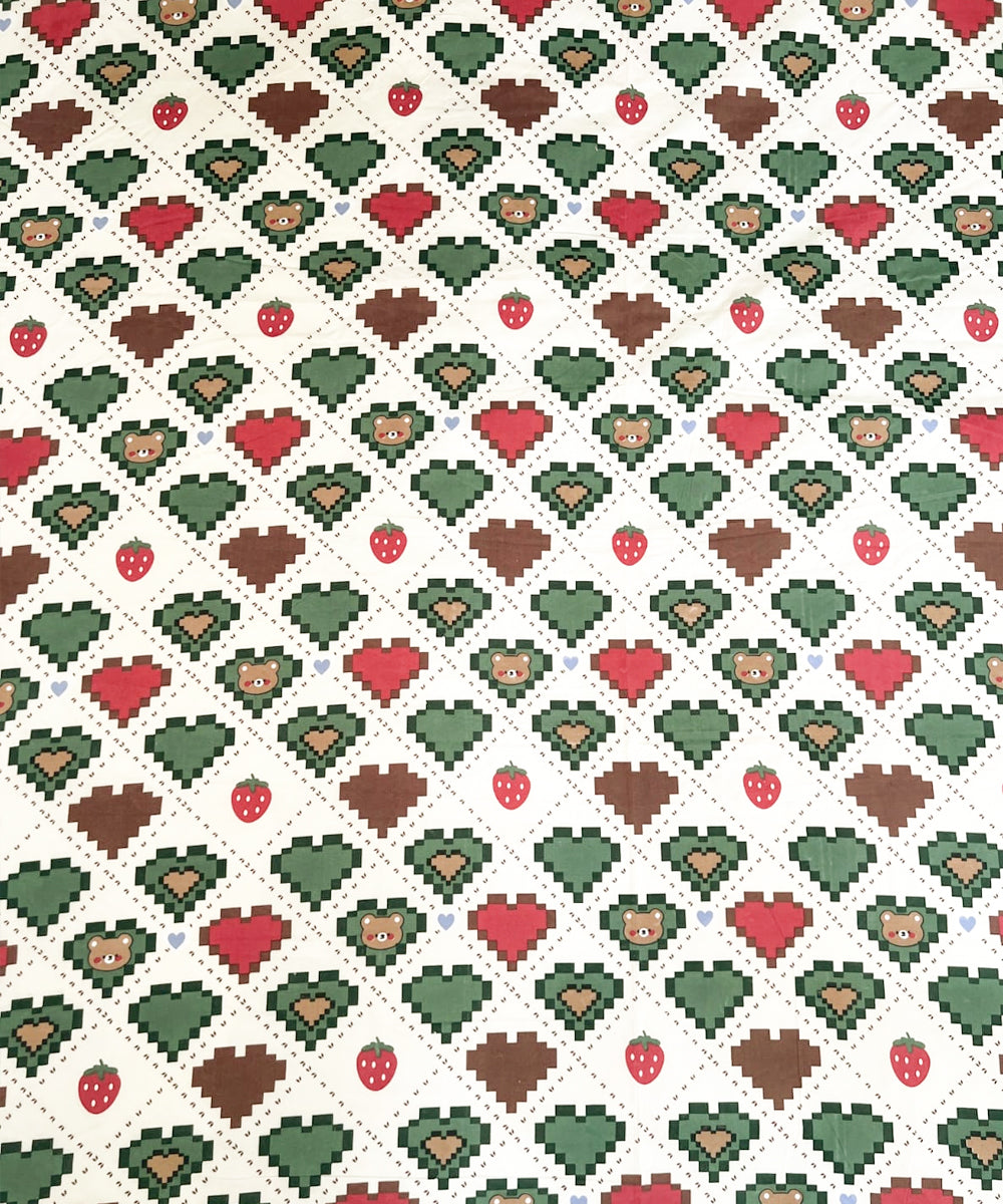 Retro Heartland Kids Bedsheet With Pillow Covers