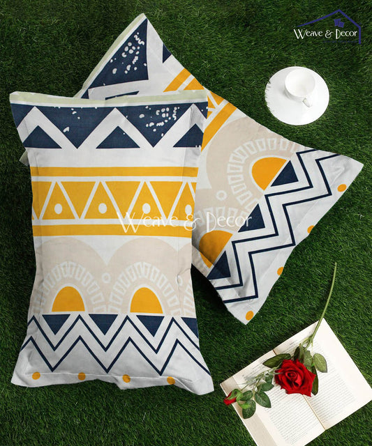 ZigZag Serenity Pillow Cover Set of 2