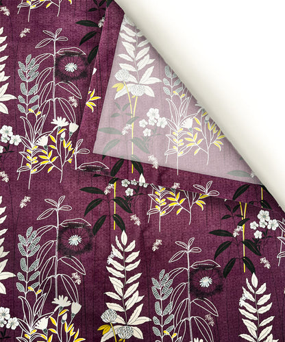 Twilight Flora Single Bedsheet With 1 Pillow Cover