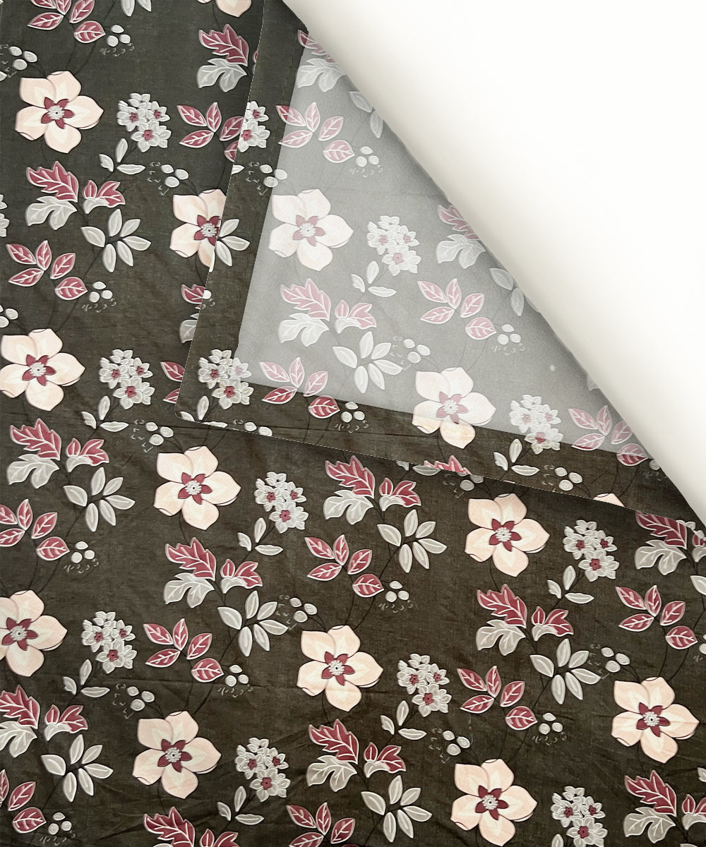 Dusky Bloom Super King Fitted Bedsheet With 2 Pillow Covers