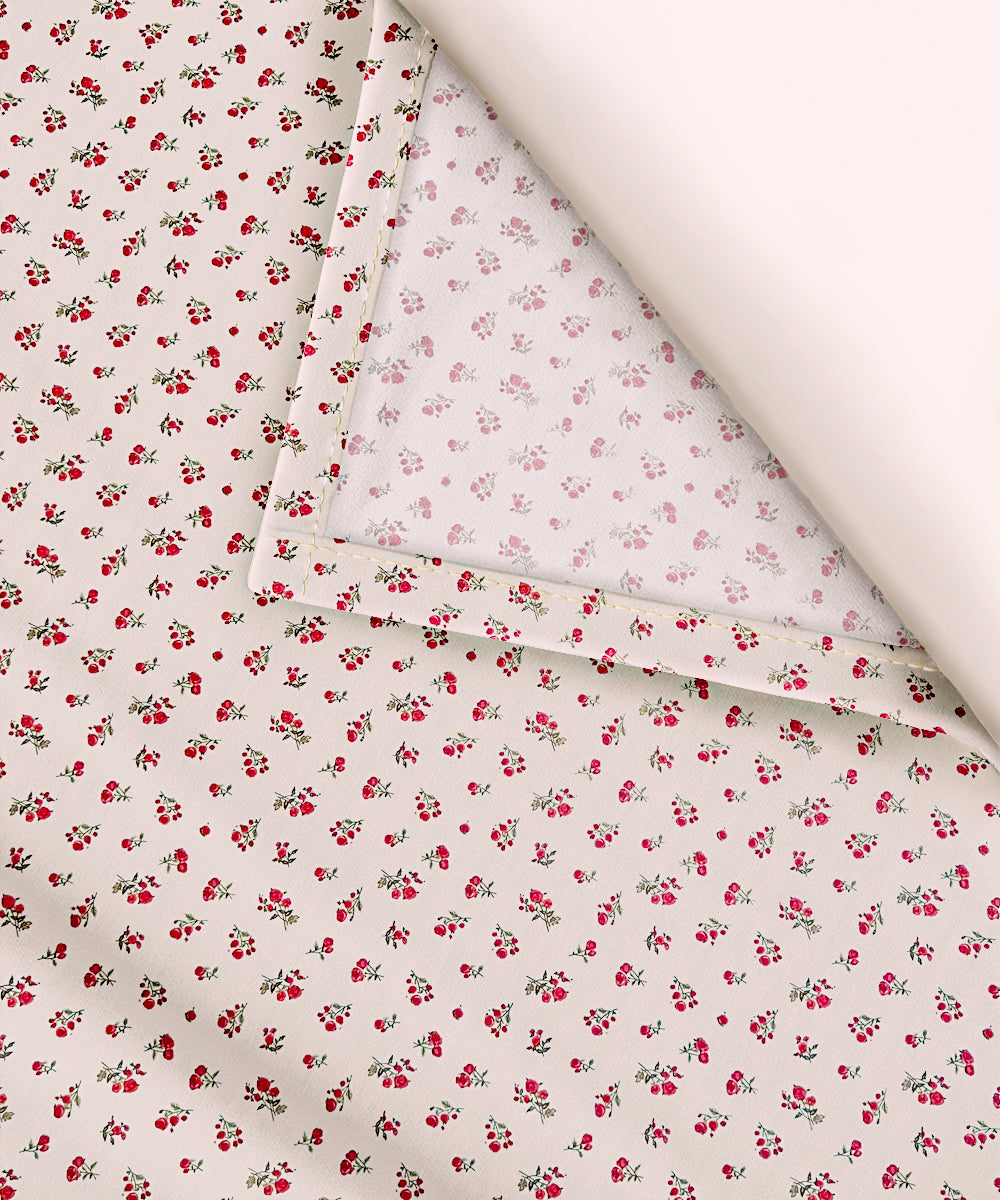 Berry Blush Bedsheet With Pillow Covers