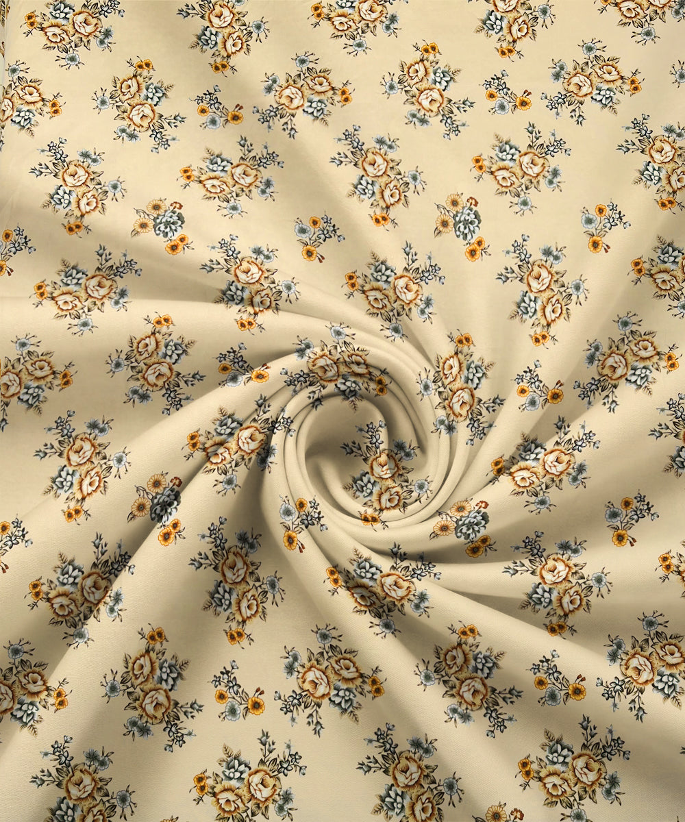 French Garden Single Fitted Bedsheet With 1 Pillow Cover
