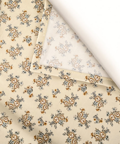 French Garden Flat Bedsheet With Pillow Covers