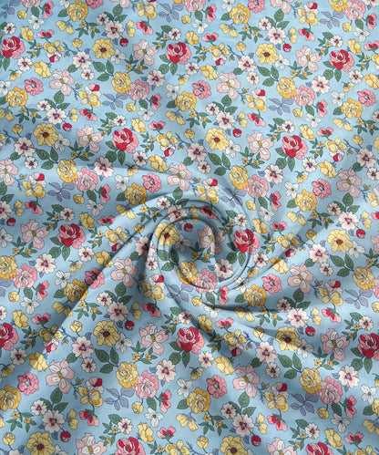 Serene Spring Single Bedsheet With 1 Pillow Cover