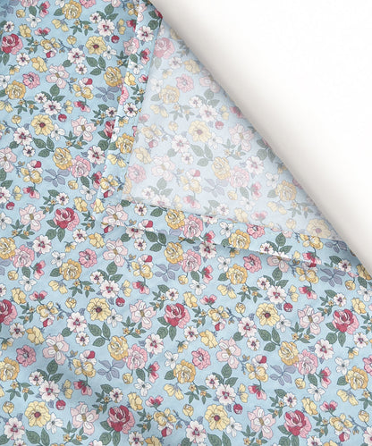 Serene Spring King Fitted Bedsheet With 2 Pillow Covers