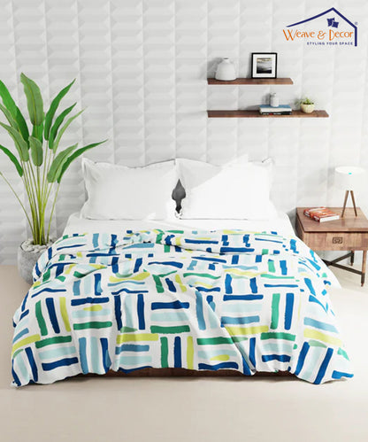 Multi Color Comforter Set with Bedsheet