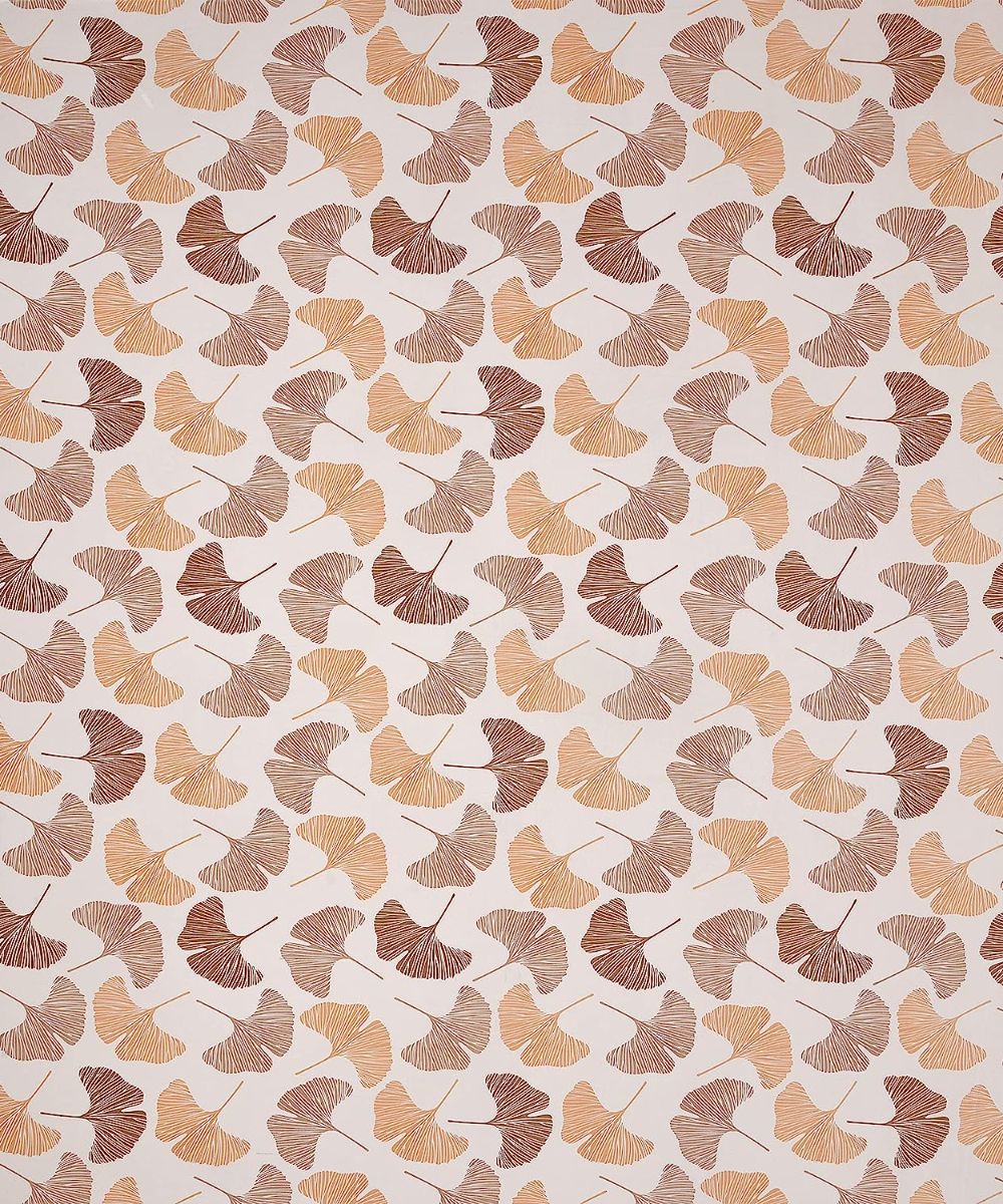 Off White Leaves Single Fitted Bedsheet With 1 Pillow Cover