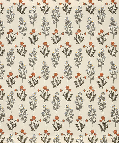 Pretty Floral King Fitted Bedsheet With 2 Pillow Covers