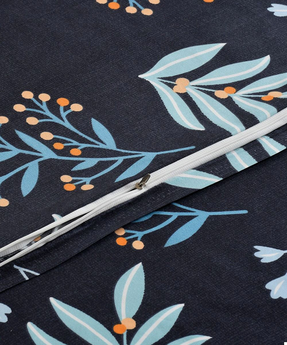 Blue Florals Quilt / Blanket / Razai / Duvet Covers