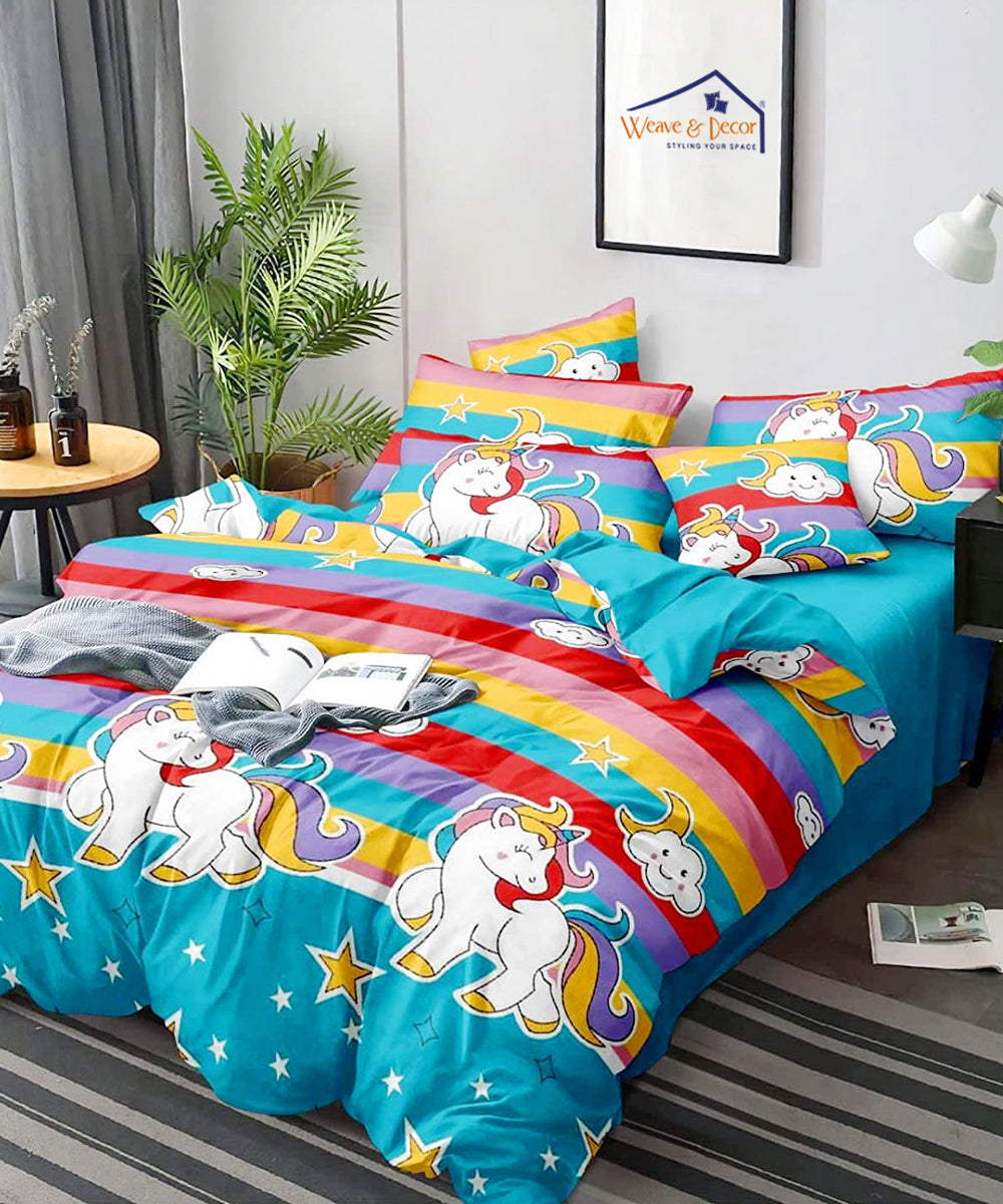 Unicorn Fantasy  Print 350GSM Double Bed Comforter