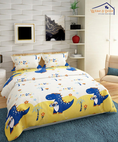 Cute Kids 350GSM Double Bed Comforter