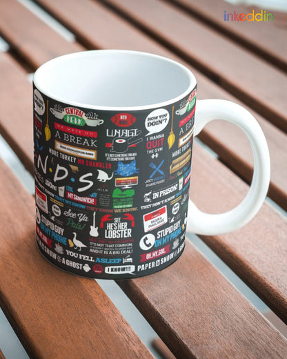 F.R.I.E.N.D.S Printed Coffee Mug