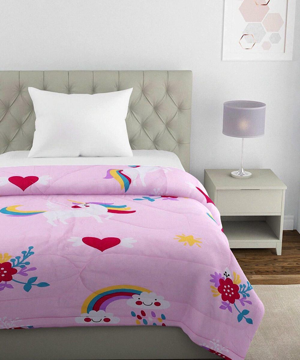 Cute Kids 350GSM Single Bed Comforter
