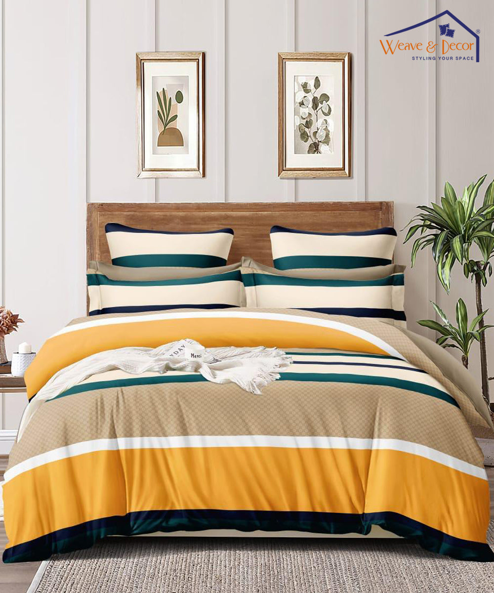 Multi Color 350GSM Single Bed Comforter