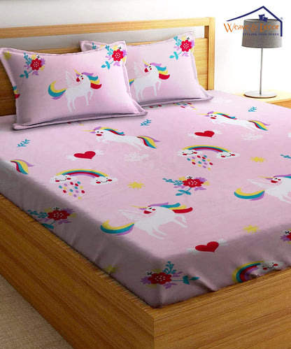 Unicorn Dreams Kids 350GSM Double Bed Comforter