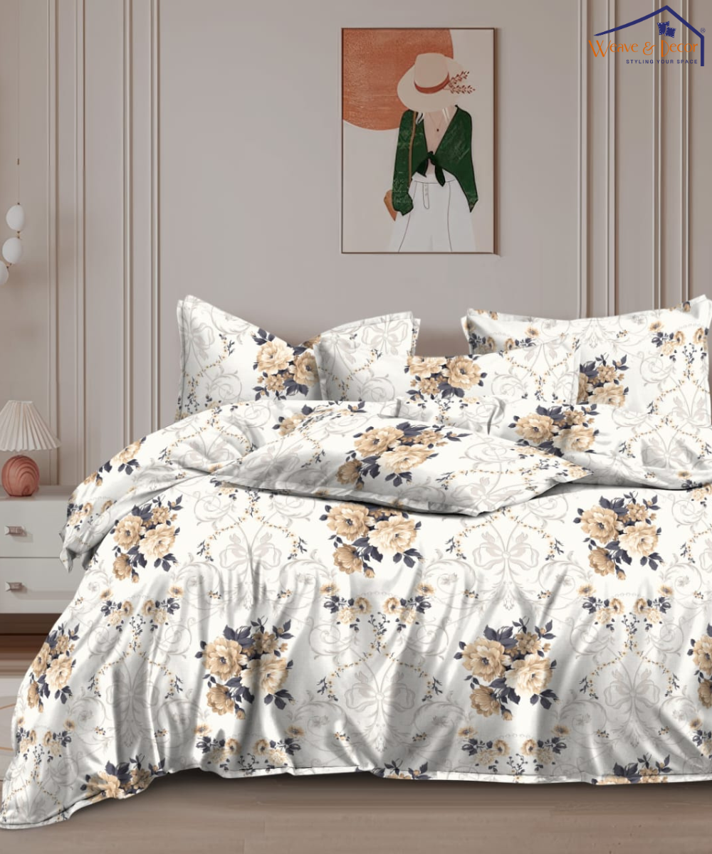 King Fitted Bedsheet With Pillow Covers , KING SIZE BEDSHEET ,KING SIZE 