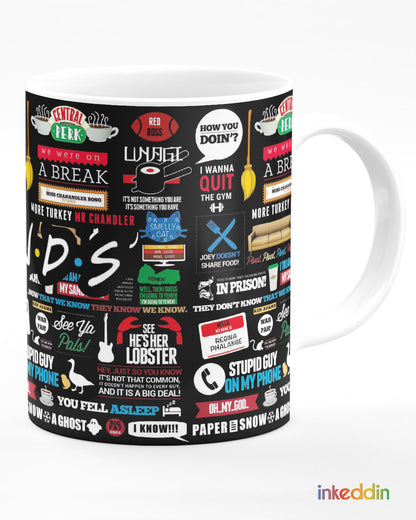 F.R.I.E.N.D.S Printed Coffee Mug