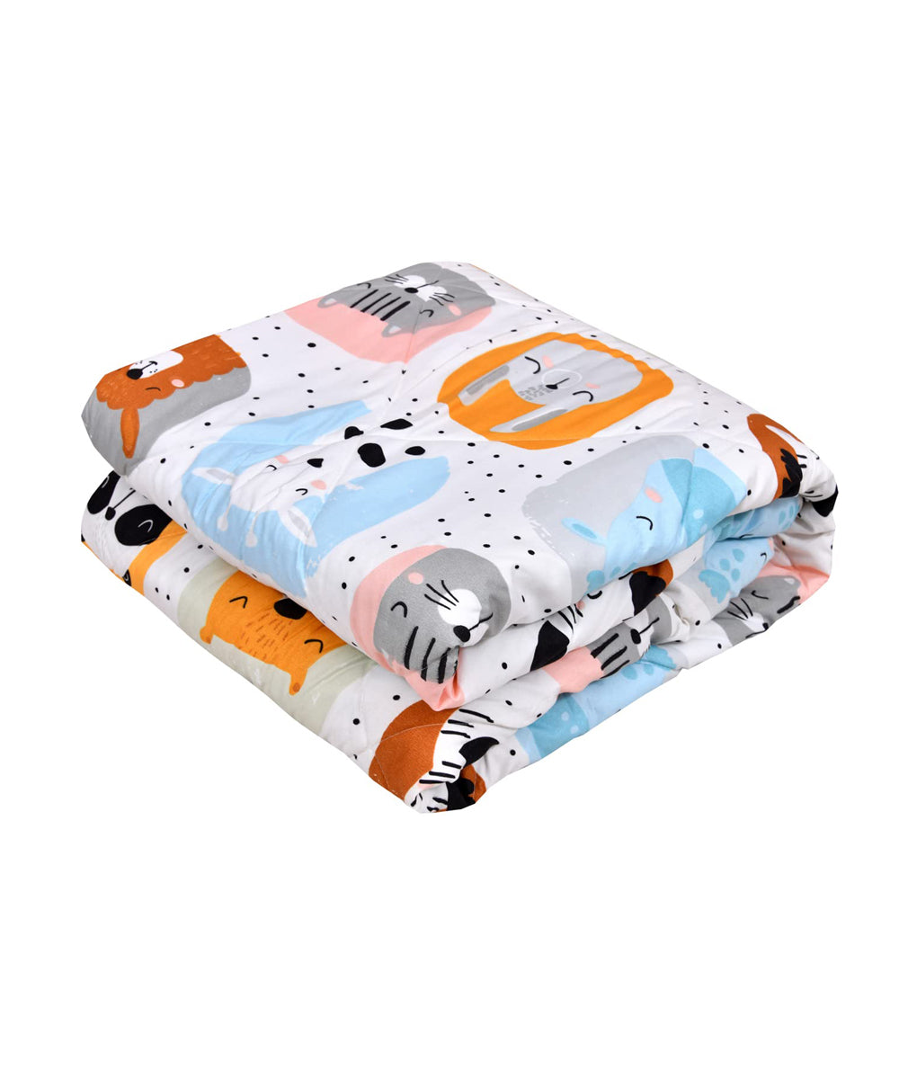Cute Kids 350GSM Double Bed Comforter