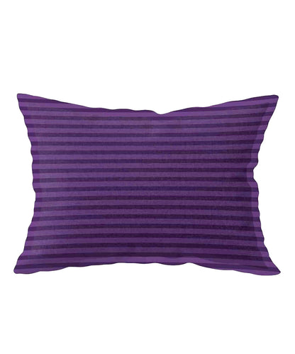 Violet Single Fitted Bedsheet With 1 Pillow Cover