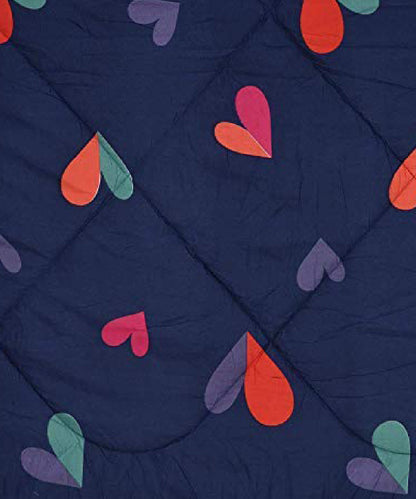 Blue Hearts 350GSM All Weather Comforter