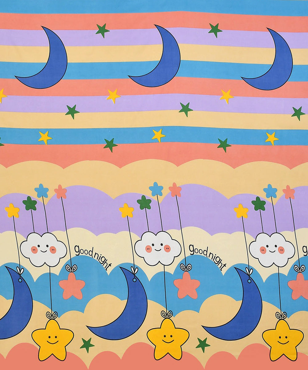 Cute Kids Super King Fitted Bedsheet With 2 Pillow Covers