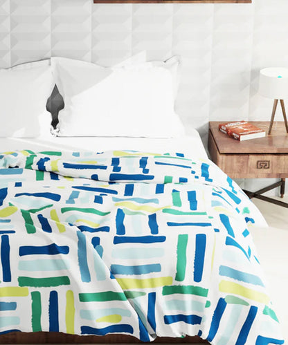 Multi Color Comforter Set with Bedsheet