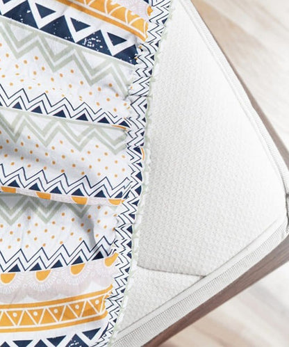 ZigZag Serenity Super King Fitted Bedsheet With 2 Pillow Covers