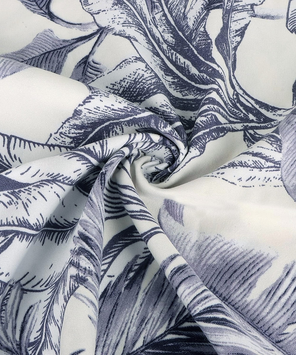Jungle Mist Single Bedsheet With 1 Pillow Cover