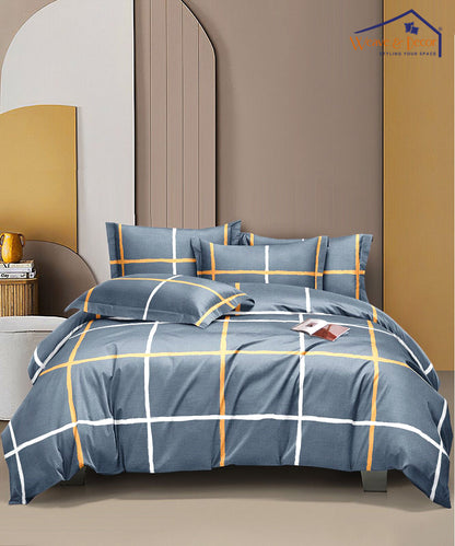 Modern MatrixKing Fitted Bedsheet With 2 Pillow Covers