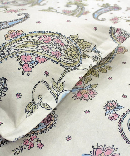 Ethereal Flora Single Bedsheet With 1 Pillow Cover