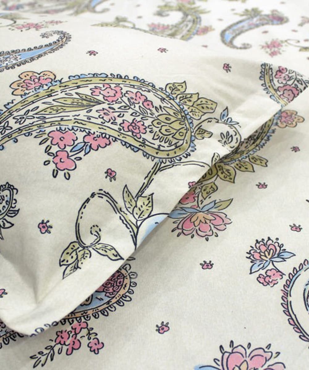 Ethereal Flora Single Fitted Bedsheet With 1 Pillow Cover