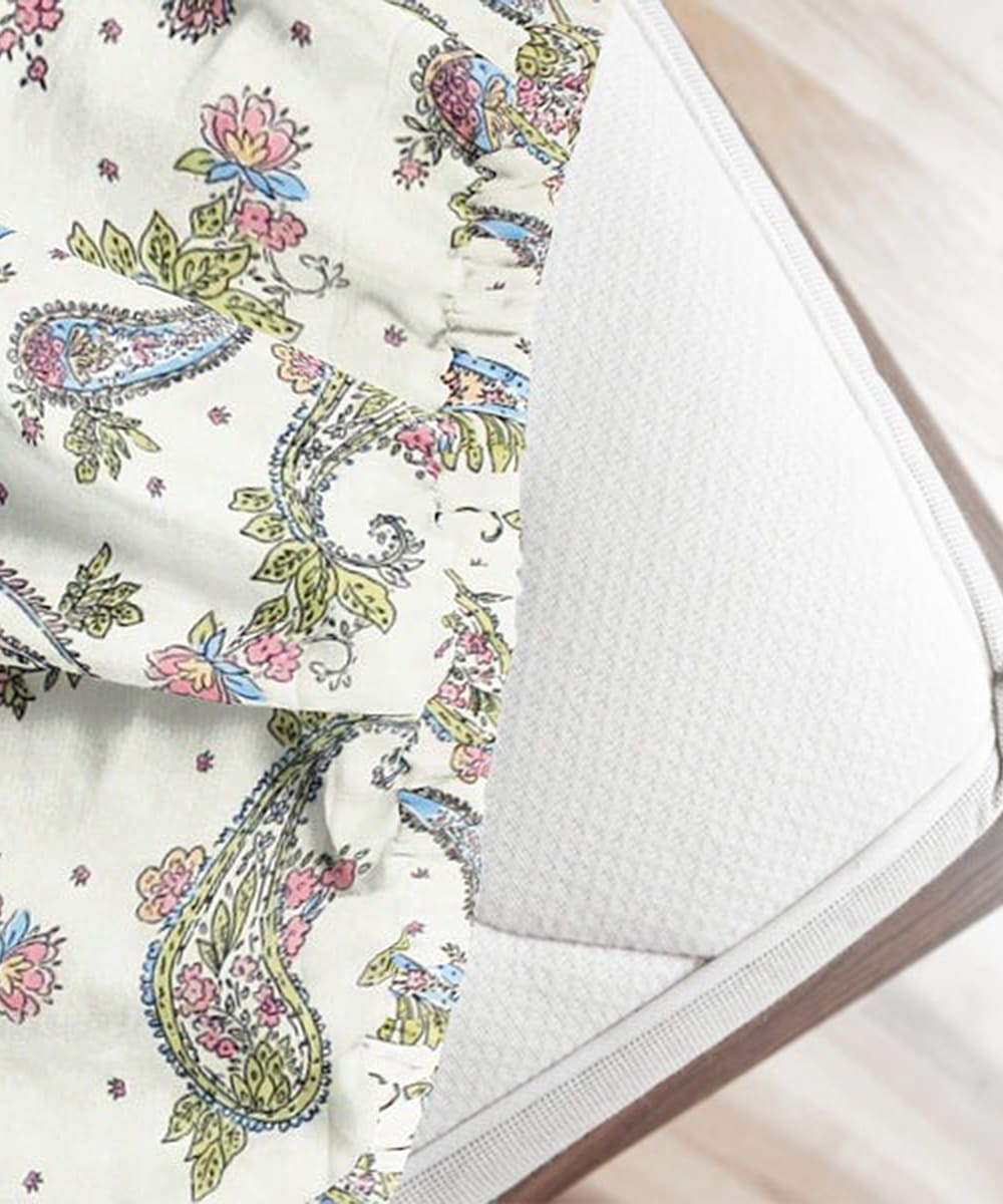 Ethereal Flora Single Fitted Bedsheet With 1 Pillow Cover