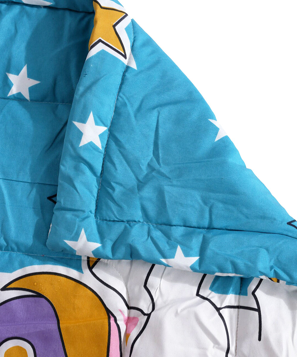 Unicorn Print 350GSM Single Bed Comforter