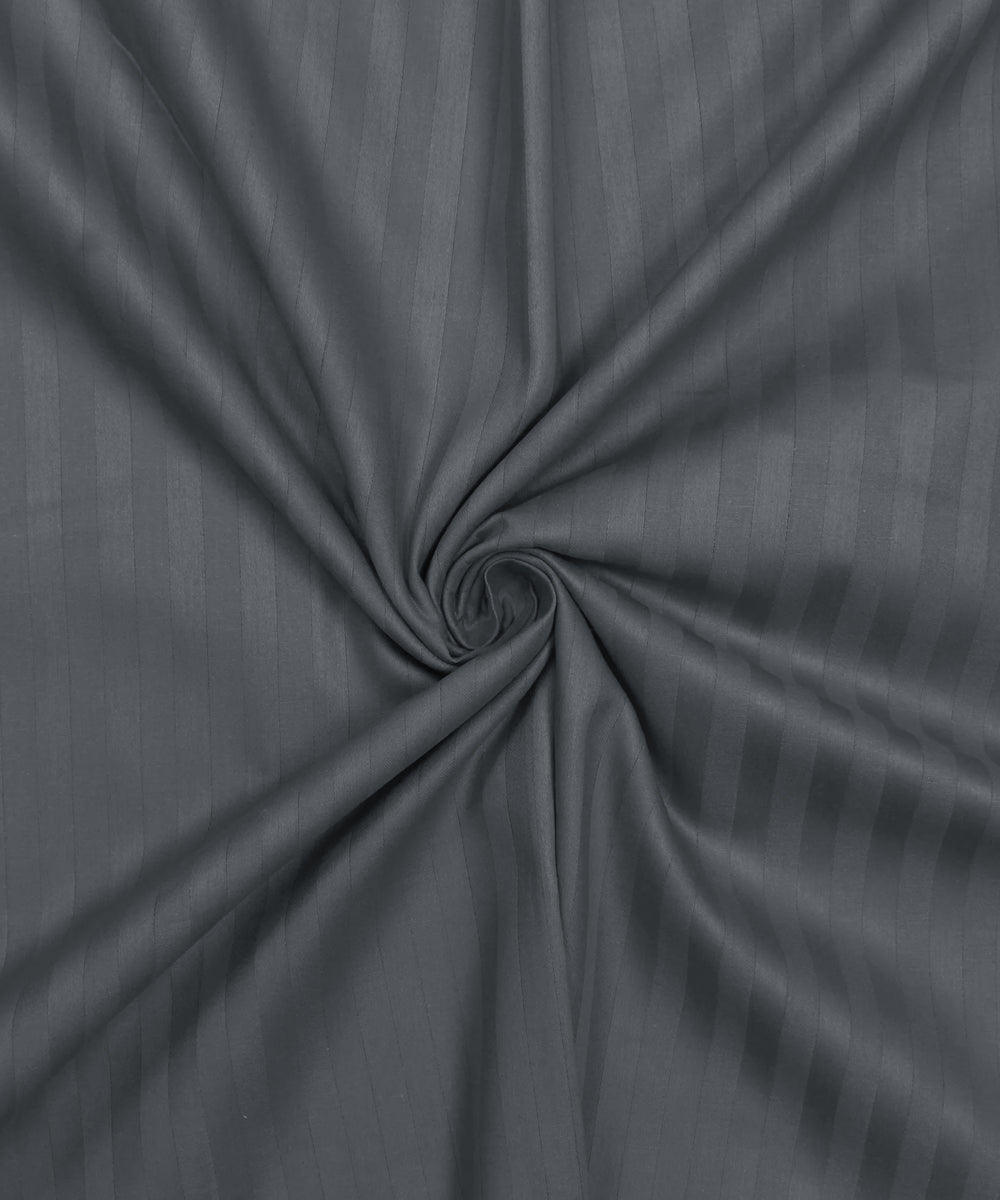 Grey King fitted Bedsheet With 2 Pillow Covers