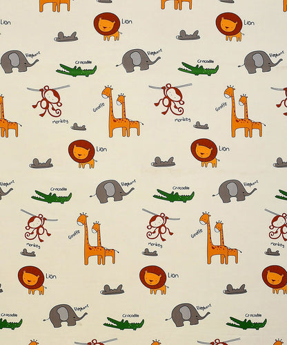 Cute Kids Single Fitted Bedsheet With 1 Pillow Cover