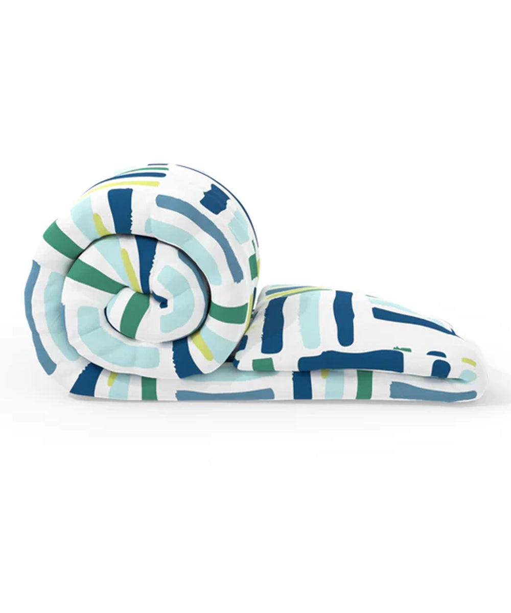 Multi Color Comforter Set with Bedsheet