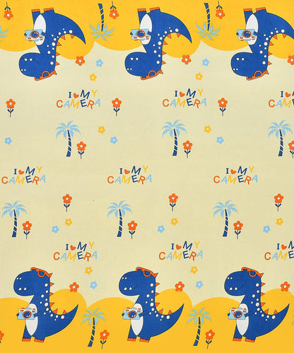 Cute Kids Single Fitted Bedsheet With 1 Pillow Cover