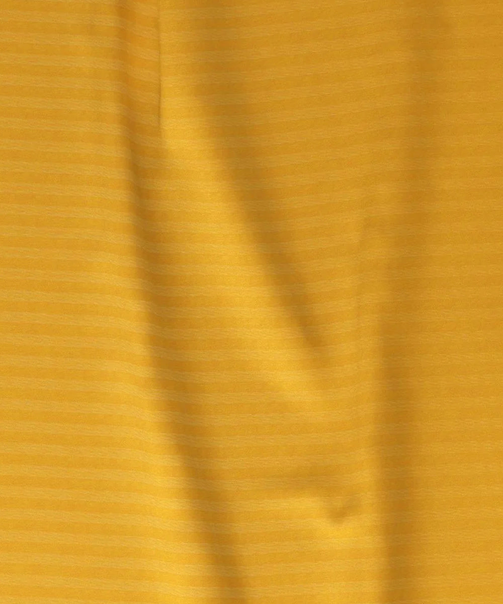 Yellow Queen Fitted Bedsheet With 2 Pillow Covers