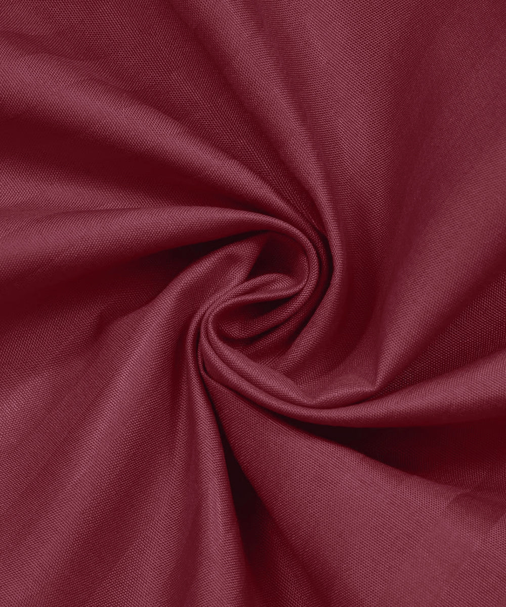 Maroon Super King Fitted Bedsheet With 2 Pillow Covers
