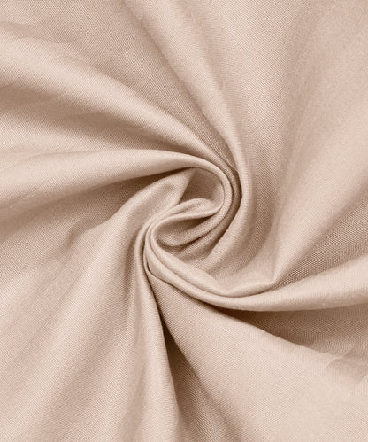 Cream Satin Stripe Bedsheet with Pillow Cover