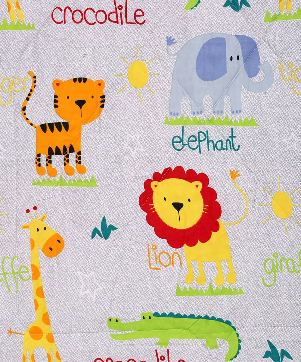 Cute Kids 350GSM Single Bed Comforter