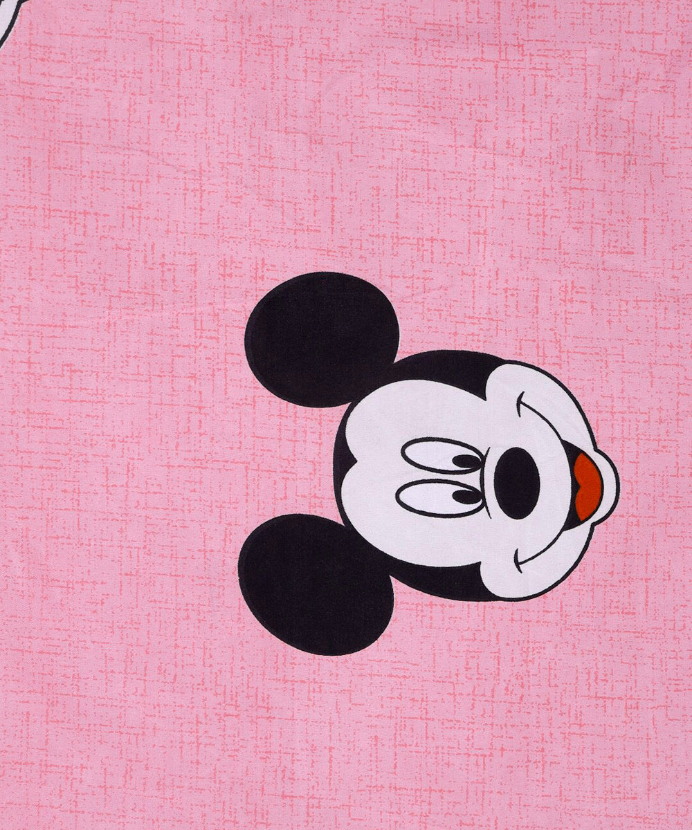 Kids Cute Single Fitted Bedsheet With 1 Pillow Cover