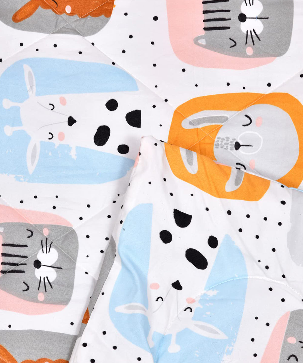 Cute Kids 350GSM Double Bed Comforter
