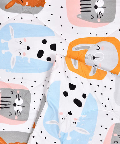 Cute Kids 350GSM Double Bed Comforter