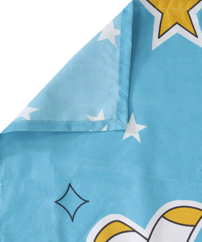 Unicorn Fantasy Kids Single Bedsheet With 1 Pillow Cover