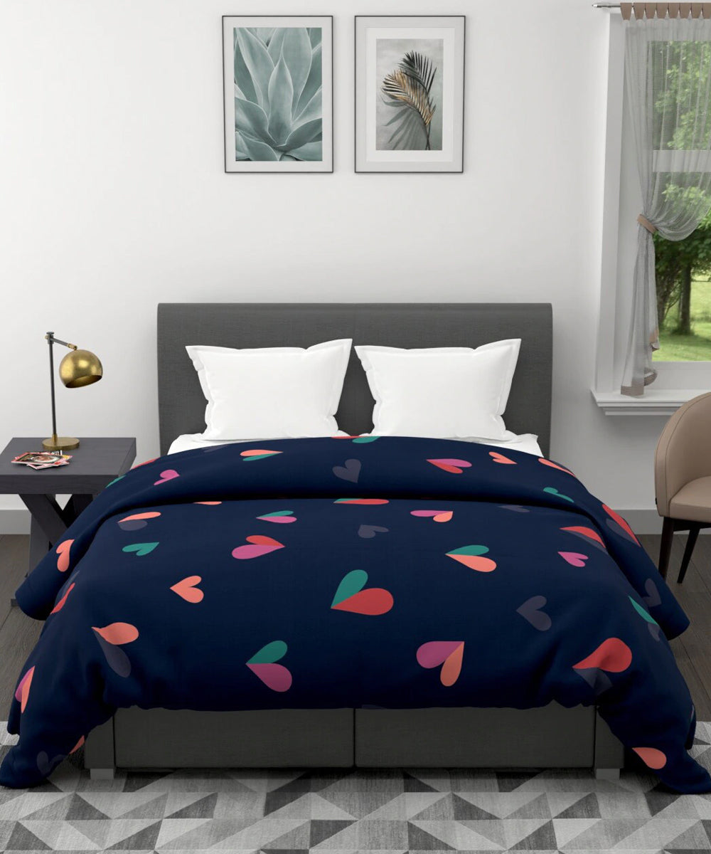 Blue Hearts 350GSM All Weather Comforter