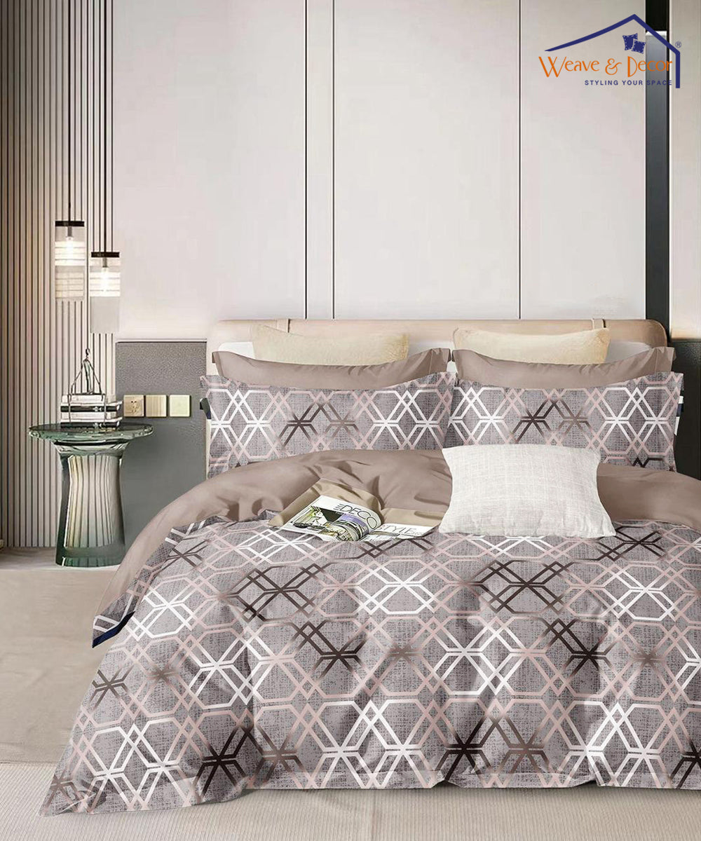 Ombre Pattern Single Bedsheet With 1 Pillow Cover