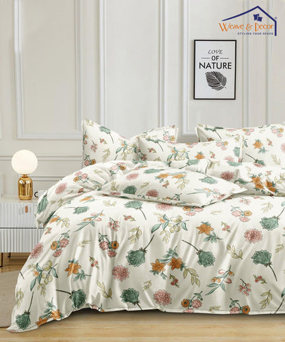 Off White Blossom  Pillow Cover Set of 2