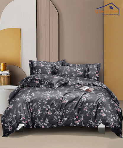Charcoal Blossom 350GSM Double Bed Comforter